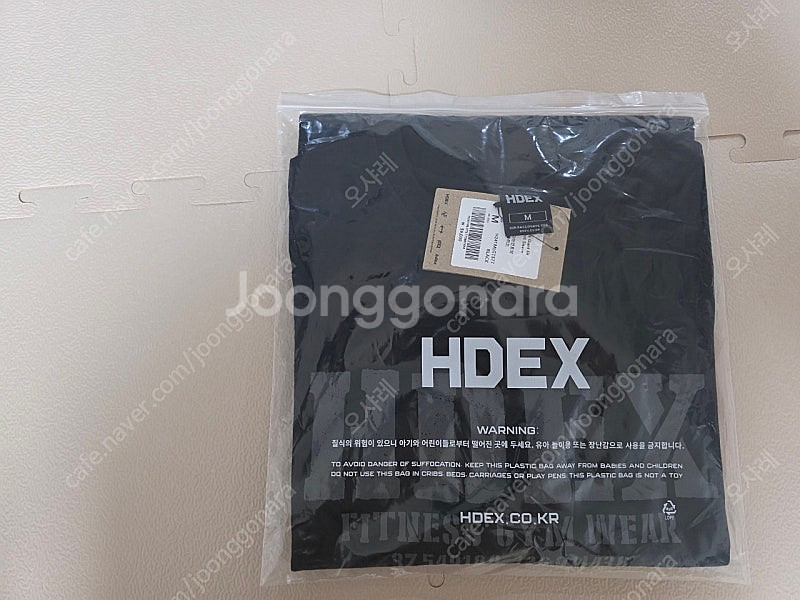 HDEX 자이언트핏 반팔티셔츠 3장 M사이즈 새제품--4