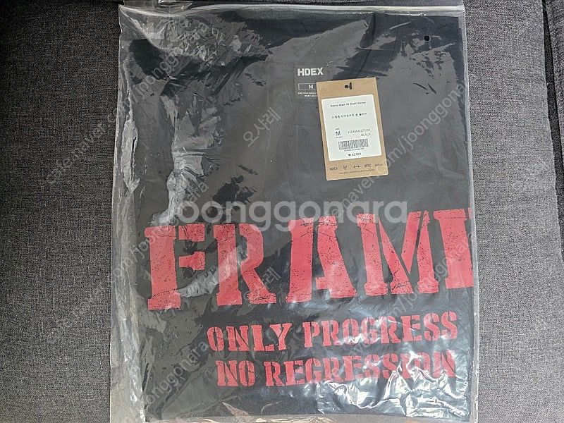 HDEX 자이언트핏 반팔티셔츠 3장 M사이즈 새제품--5