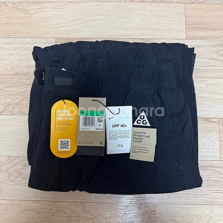 나이키 acg 스미스서밋 카고 팬츠 블랙 us xl t...--0