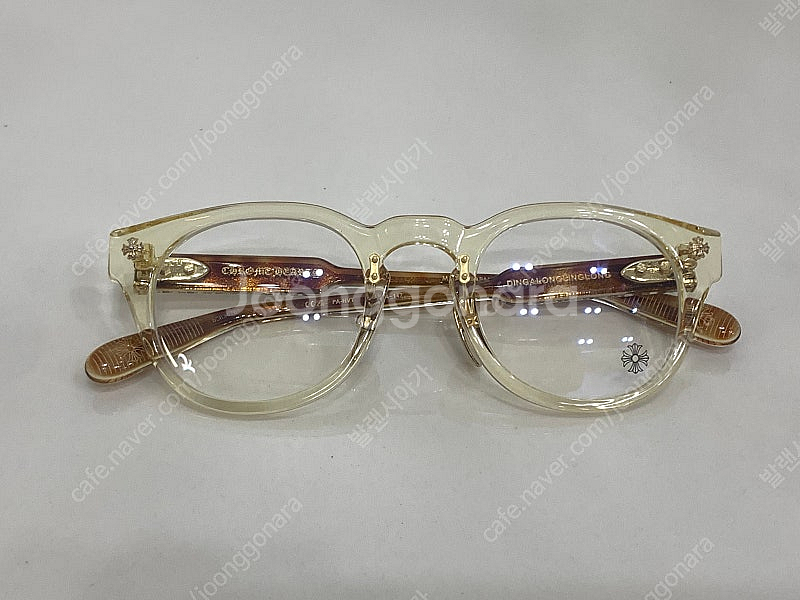 크롬하츠 딩가롱링롱 안경 [PA-HVT] 클리어 옐로우 톨토이즈--0