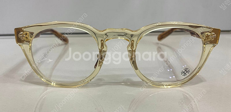 크롬하츠 딩가롱링롱 안경 [PA-HVT] 클리어 옐로우 톨토이즈--2