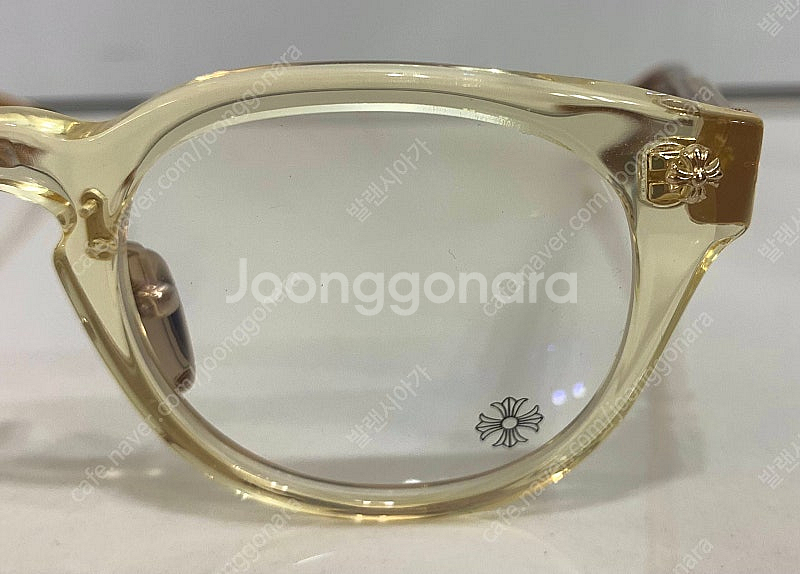 크롬하츠 딩가롱링롱 안경 [PA-HVT] 클리어 옐로우 톨토이즈--3