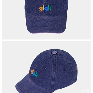 히로 glgk 어덜트 멀티컬러 로고 볼캡