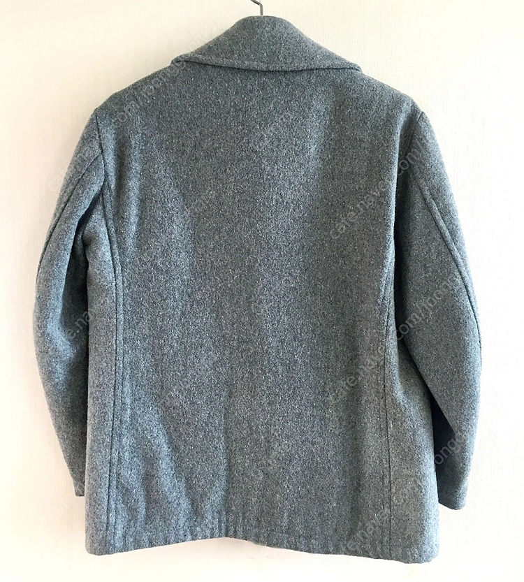 빈티지 미해군 오마주 멜란지 그레이 10버튼 울 피코트(Made in USA) [40](100~105) 이미지