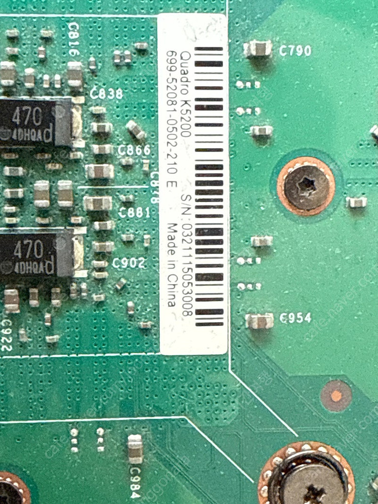 nVida Quadro K5200 인공지능 AI GPGPU Ansys Z840--6