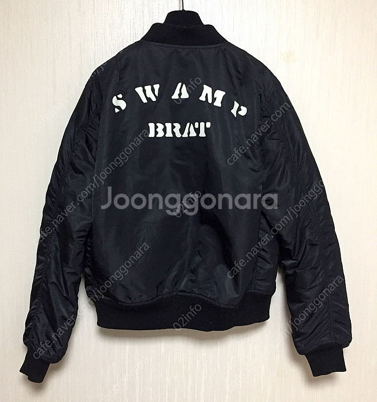 [BRATSON] 브랫슨 점퍼(항공점퍼) SWAMP MA-1 JACKET BLACK [M]--2