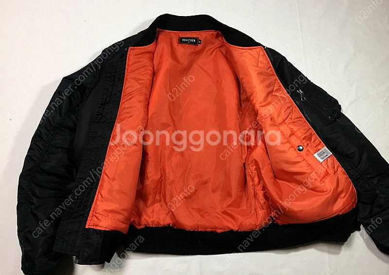[BRATSON] 브랫슨 점퍼(항공점퍼) SWAMP MA-1 JACKET BLACK [M]--6