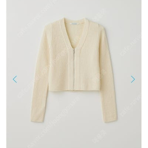 타낫 V-neck zip-up cardigan 브이넥 집업 가디건 니트