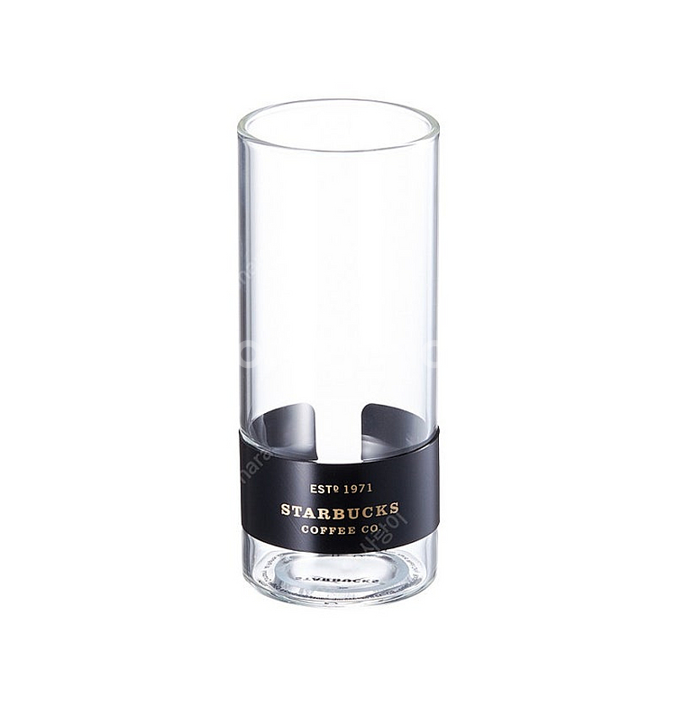 스타벅스 블랙 헤리티지 싱글월 글라스 새상품 팝니다--8