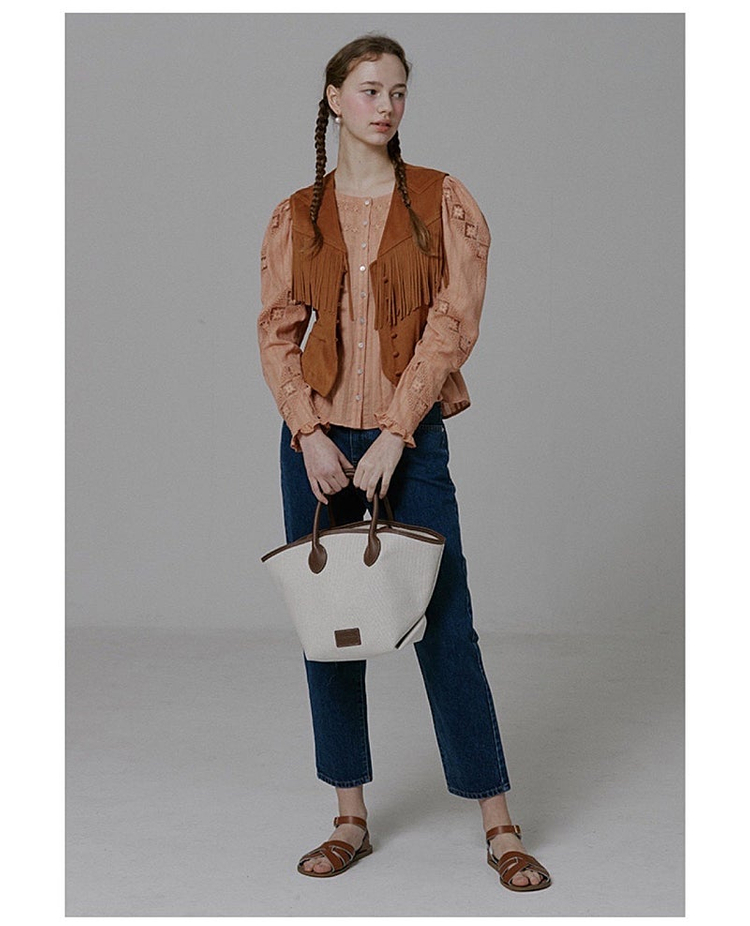 보카바카 레이스 블라우스, vocavaca 이미지