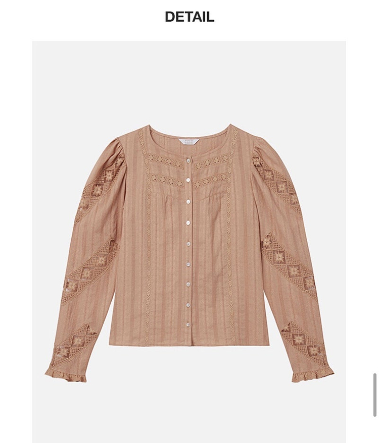 보카바카 레이스 블라우스, vocavaca 이미지