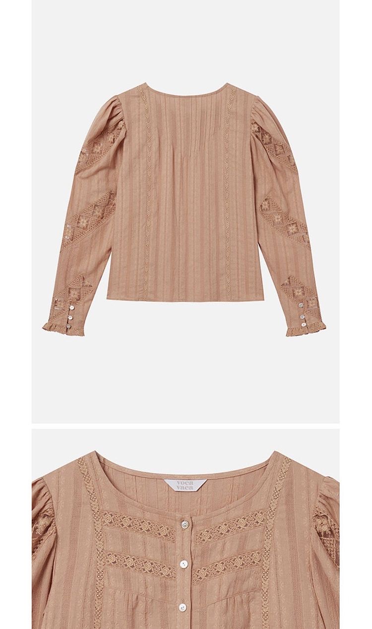 보카바카 레이스 블라우스, vocavaca 이미지