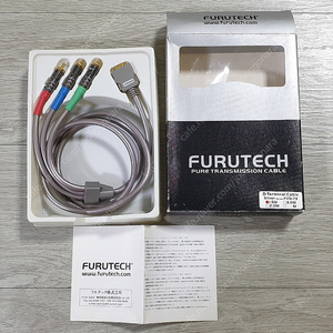 후루텍 FURUTECH D단자 - 컴퍼넌트 영상케이블