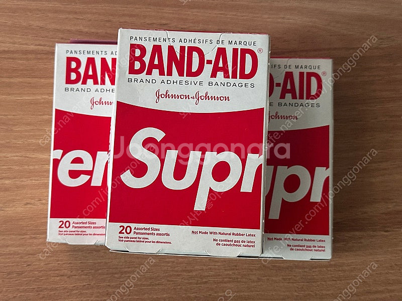 슈프림 밴드 에이드 미개봉 새상품 supreme ban...--1