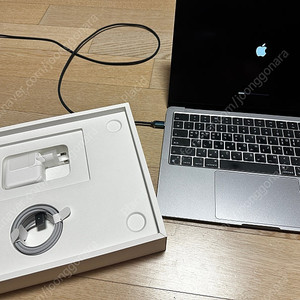 맥북에어 M2 13인치 스페이스 그레이, 램 16GB+SSD 512GB 판매합니다