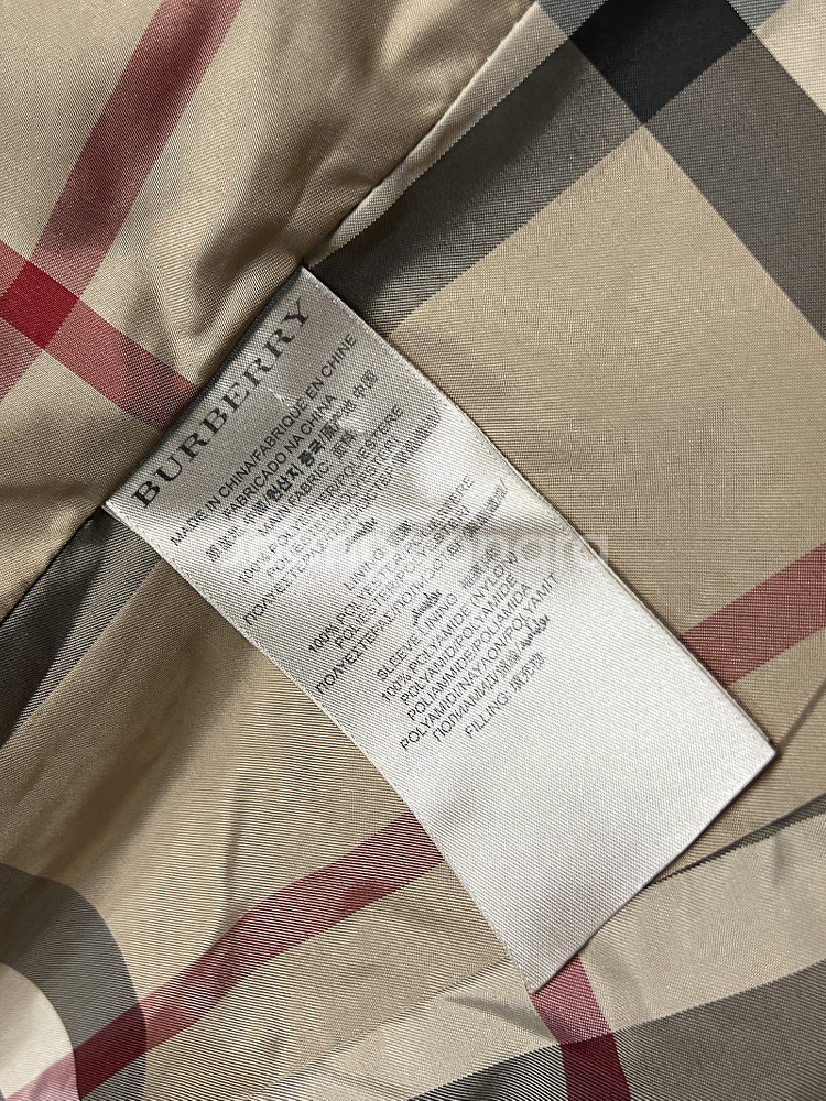 44/55 버버리 브릿 블랙 퀼팅 롱패딩--6