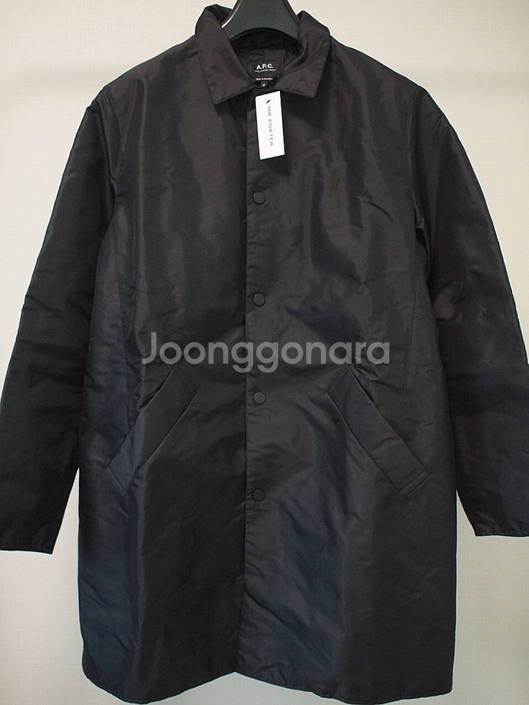 APC 아페쎄 닥터 코트 블랙 새제품 팝니다.--3