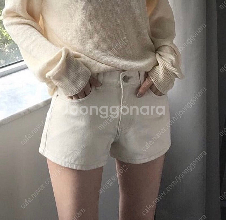 베지터블 콘크림 숏 데님(s)--0