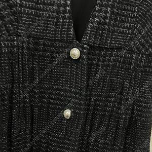 한섬 랑방 진주 버튼 원피스