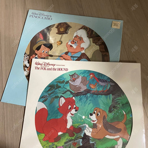 미개봉 빈티지 디즈니 lp 픽처디스크 바이닐 세트