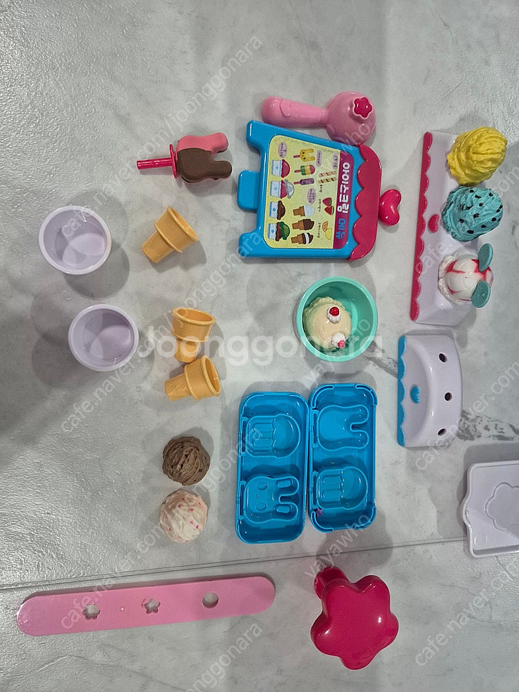 달님이 아이스크림가게 +캐리의 아이스크림 쌓기놀이+쥬쥬...--1