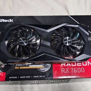 애즈락 RX7600 그래픽카드 팝니다