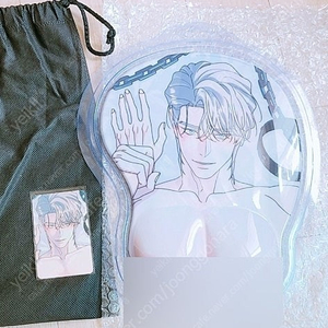 미개봉 뿌리 없는 나무 뿌없나 마우스 패드 권희서 차태경 팝업 레진코믹스 포카