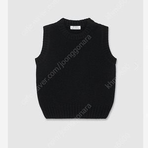 얼바닉30 gardenia knit top 블랙