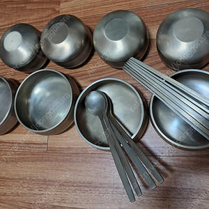 김경수 여주공방 유기 4인세트 밥국수저4인