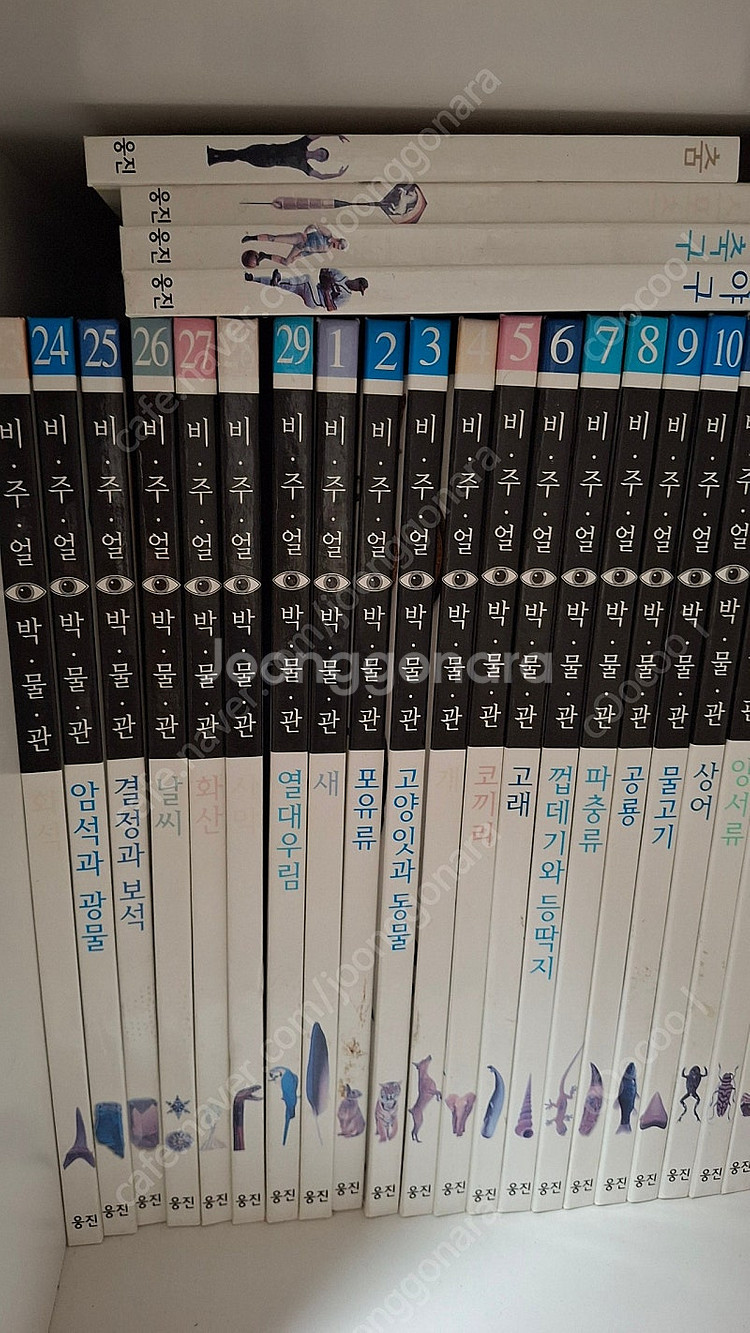 웅진 비주얼박물관 70권 세트--2