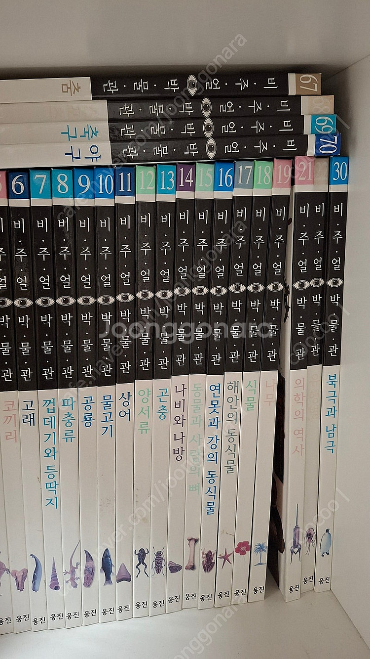 웅진 비주얼박물관 70권 세트--3