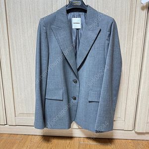 (새상품/정품) SANDRO 산드로 자켓 울 블렌드 싱글 자켓 니트 트위드 잠바 아우터