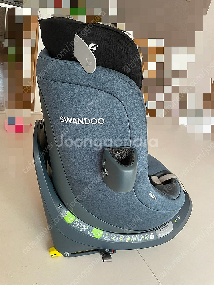 베이비 카시트 스완두 마리3 블루베리 색상--4