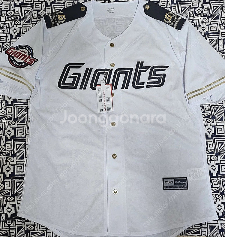 24시즌 롯데자이언츠 밀리터리 어센틱 나승엽 친필싸인--1