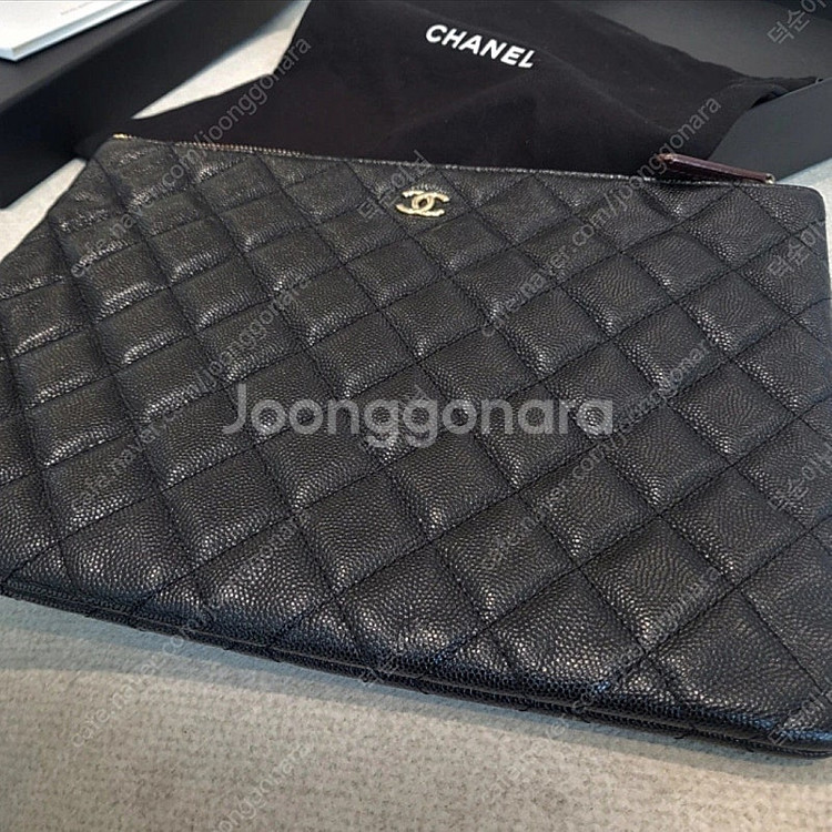 샤넬 뉴미듐 클러치--8