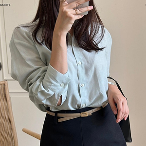 르뮈 세인트 린넨 셔츠 (민트-새상품)