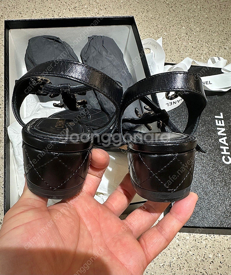 [37]샤넬 샌들--5