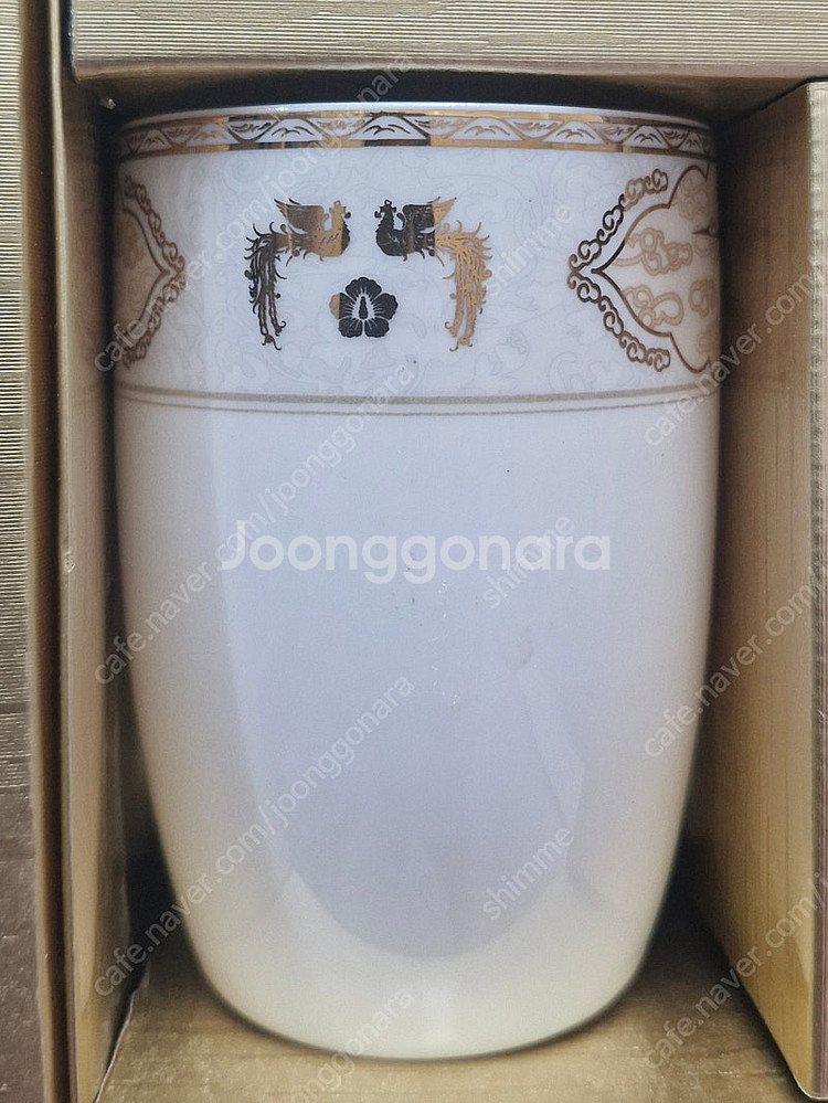 청와대 이명박대통령 봉황 식기세트 미사용 선물용 수집품...--2