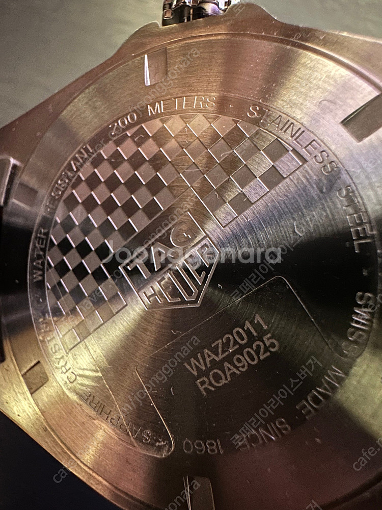 신품급 태그호이어 TAG HEUER 포뮬러 1 200m 칼리버 5 WAZ2011--4