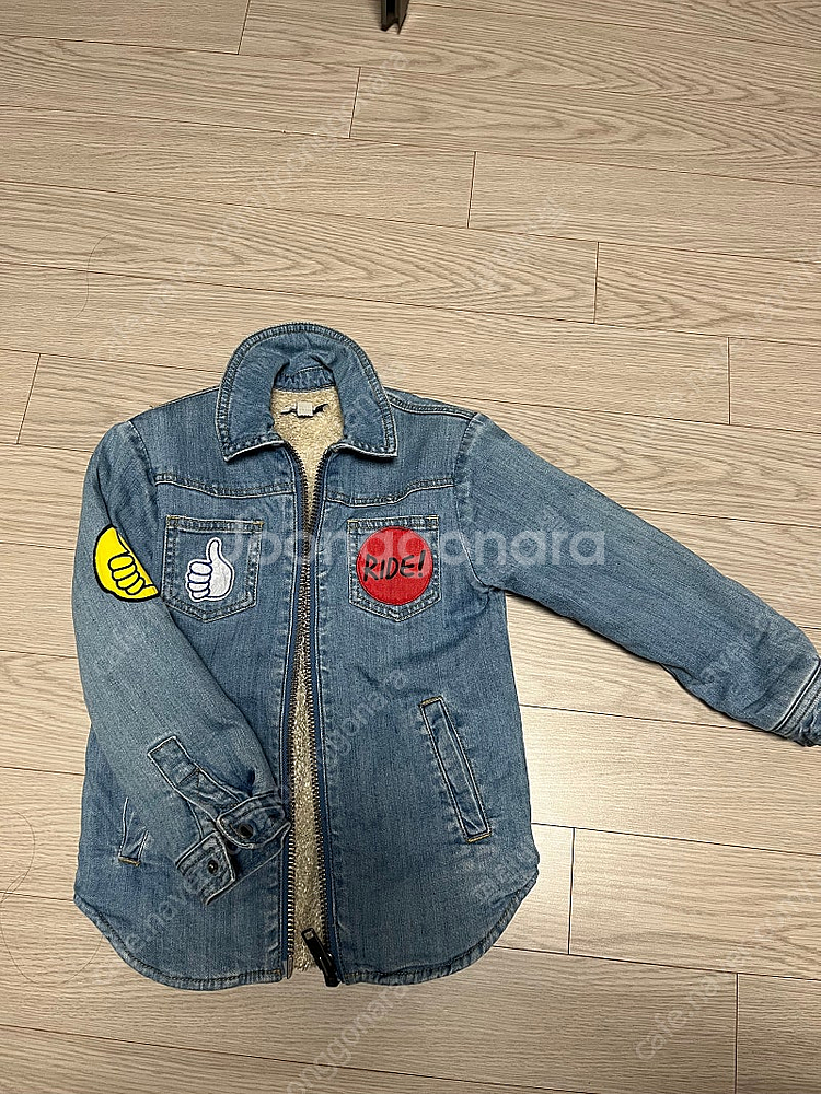 스텔라맥카트니 키즈 데님 라이더 자켓 120 판매--0