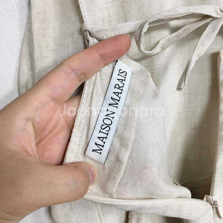 메종마레 린넨 플레어 점프수트 34 / 랑방 마인 오브제 타임 럭키슈에뜨 산드로 마쥬 오르 시에 시스템--6