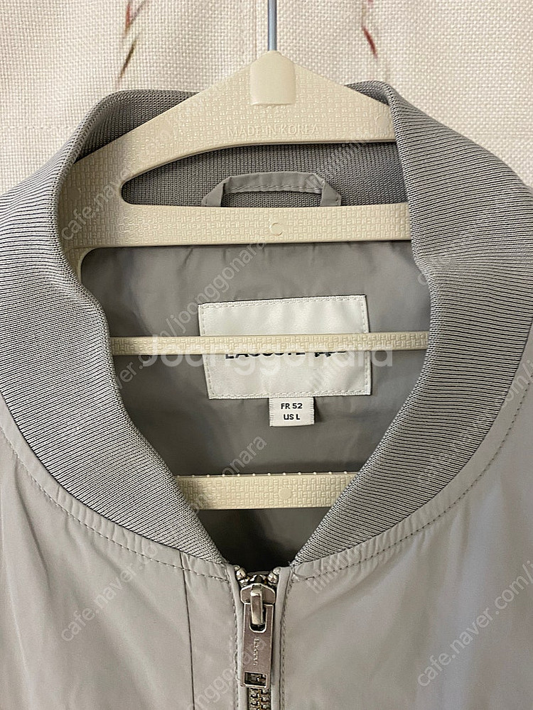 L)라코스테 블루종 자켓--1