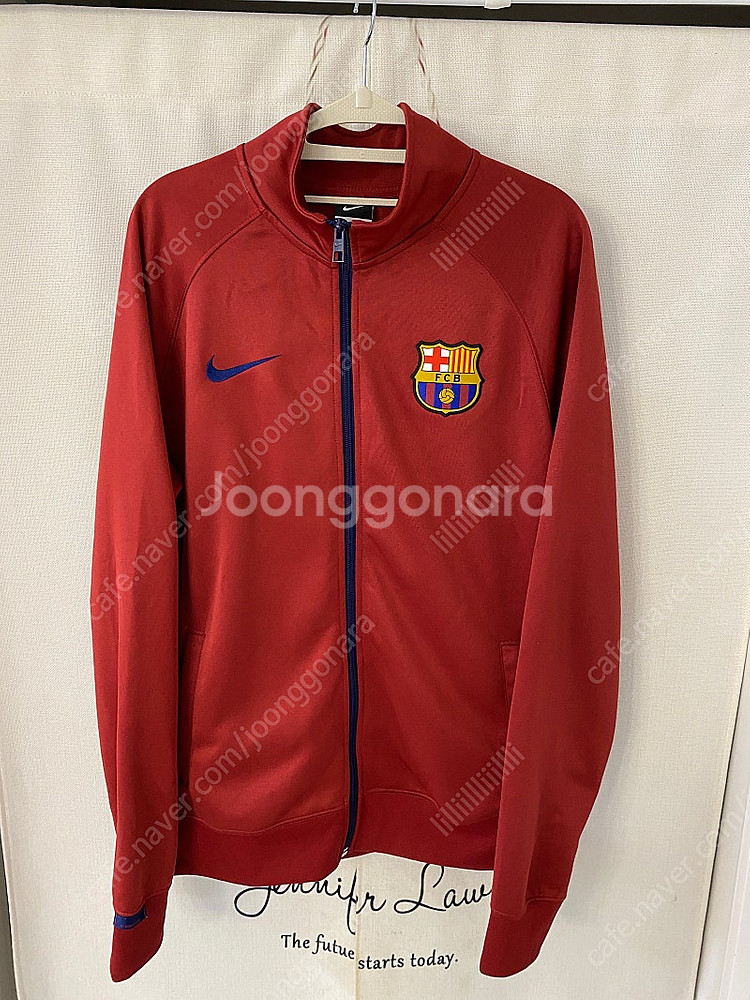 L)나이키 바르셀로나 트랙탑 져지 집업--0
