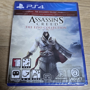 ps4 어쌔신크리드 에지오 컬렉션 팝니다(미개봉)