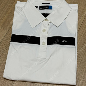 J.LINDEBERG 화이트 폴로티 S