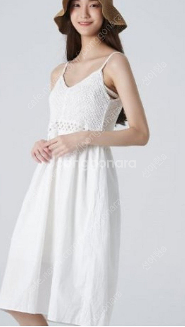 새제품) 흰색 바캉스 여름 원피스--2