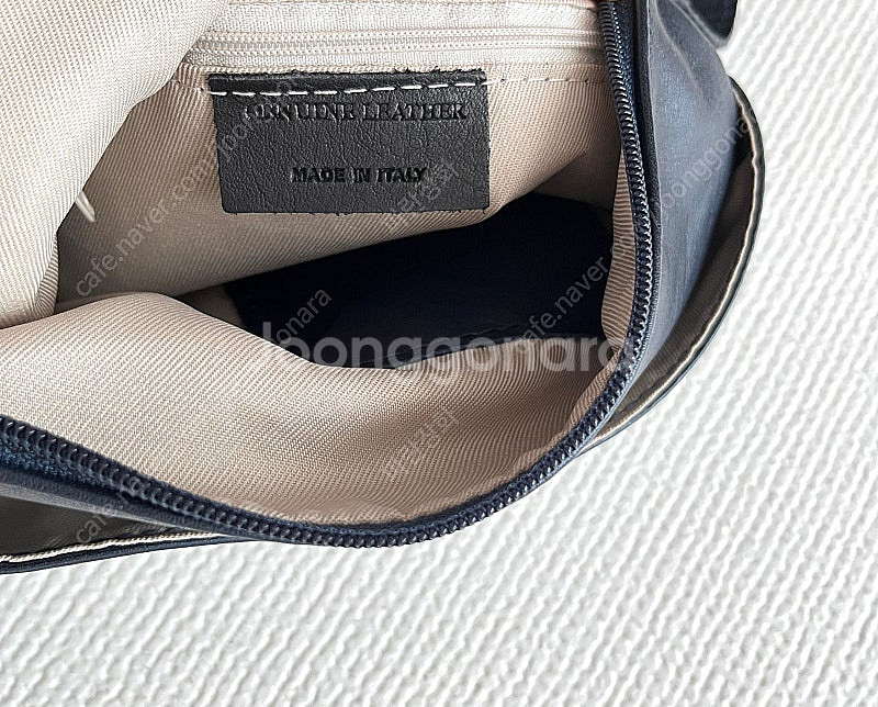 이탈리아 공방 양가죽 크로스백--7