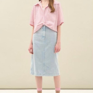 새상품 23 SJSJ 에스제이 셔츠 블라우스 55 / 랑방 마인 오브제 타임 럭키슈에뜨 산드로 마쥬 오르 시에 시스템