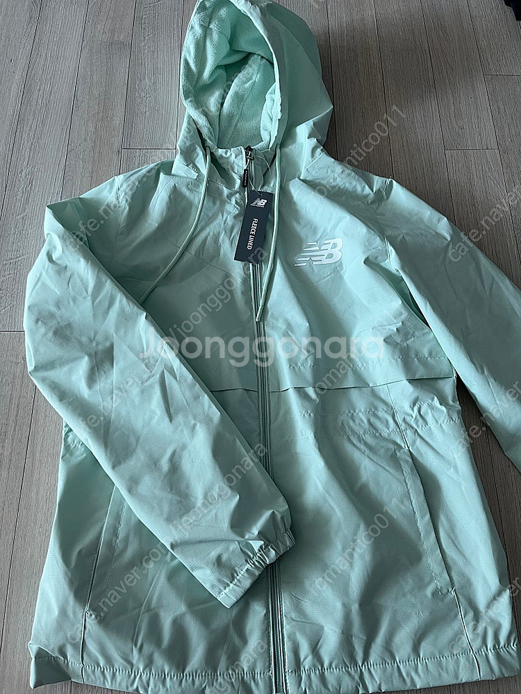 뉴발란스 플리스 쟈켓 민트 xs--0