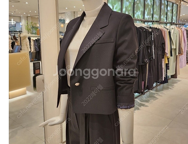 듀엘 간절기 자켓 66 새상품--0